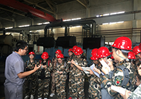 青島科技大學(xué)學(xué)生參觀(guān)青島豐東